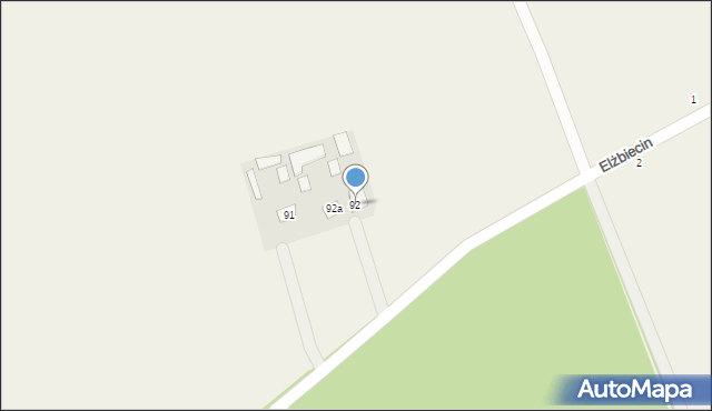 Gołąb, Gołąb, 92, mapa Gołąb