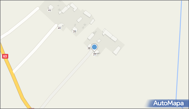 Gołąbki, Gołąbki, 37, mapa Gołąbki