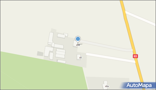 Gołąbki, Gołąbki, 48B, mapa Gołąbki