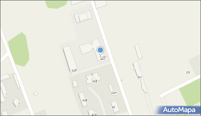 Golądkowo, Golądkowo, 41G, mapa Golądkowo