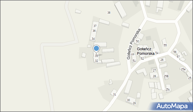 Gołańcz Pomorska, Gołańcz Pomorska, 33, mapa Gołańcz Pomorska