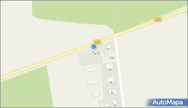 Gołańcz Pomorska, Gołańcz Pomorska, 73, mapa Gołańcz Pomorska