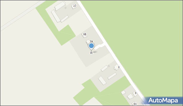 Golanka, Golanka, 9c, mapa Golanka