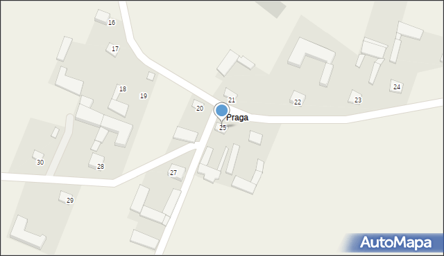 Gołasze-Puszcza, Gołasze-Puszcza, 25, mapa Gołasze-Puszcza