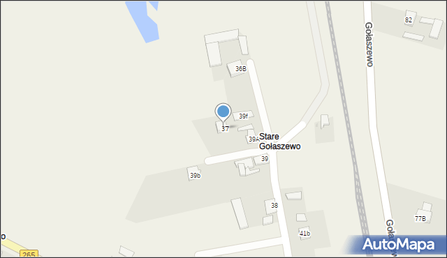 Gołaszewo, Gołaszewo, 39g, mapa Gołaszewo
