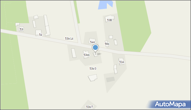 Gołaszewo, Gołaszewo, 53b/2, mapa Gołaszewo