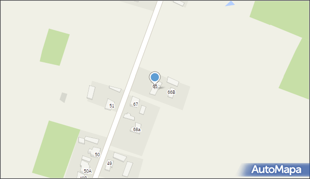 Gołaszewo, Gołaszewo, 66a, mapa Gołaszewo