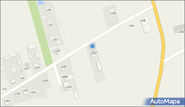 Gołaszyn, Gołaszyn, 117c, mapa Gołaszyn