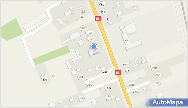 Gołaszyn, Gołaszyn, 30, mapa Gołaszyn