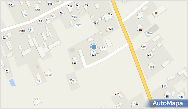 Gołaszyn, Gołaszyn, 62d, mapa Gołaszyn