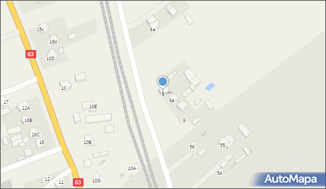 Gołaszyn, Gołaszyn, 8, mapa Gołaszyn