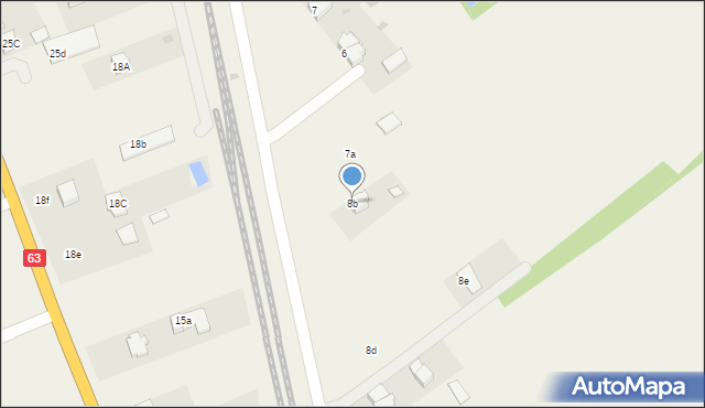 Gołaszyn, Gołaszyn, 8b, mapa Gołaszyn