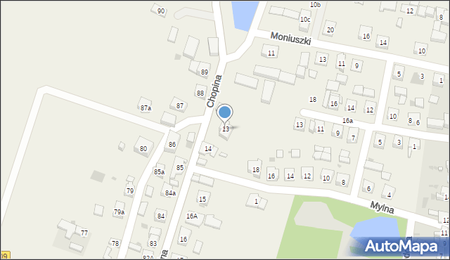 Gołaszyn, Gołaszyn, 13, mapa Gołaszyn