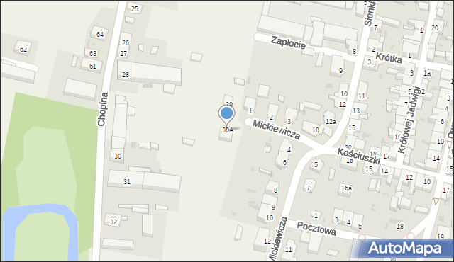 Gołaszyn, Gołaszyn, 30A, mapa Gołaszyn