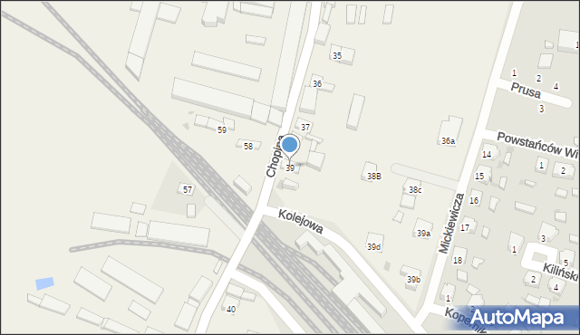 Gołaszyn, Gołaszyn, 39, mapa Gołaszyn