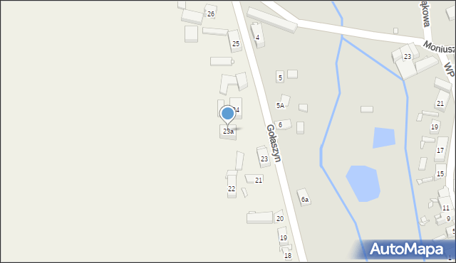 Gołaszyn, Gołaszyn, 23a, mapa Gołaszyn