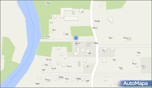 Goławice Pierwsze, Goławice Pierwsze, 76C, mapa Goławice Pierwsze