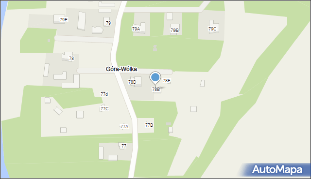 Goławice Pierwsze, Goławice Pierwsze, 78B, mapa Goławice Pierwsze