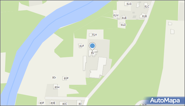 Goławice Pierwsze, Goławice Pierwsze, 81, mapa Goławice Pierwsze
