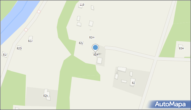 Goławice Pierwsze, Goławice Pierwsze, 82A, mapa Goławice Pierwsze