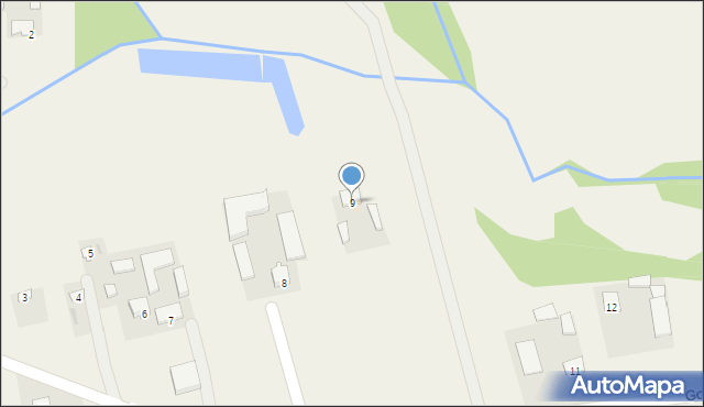 Goławin, Goławin, 9, mapa Goławin