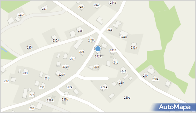 Golcowa, Golcowa, 241A, mapa Golcowa