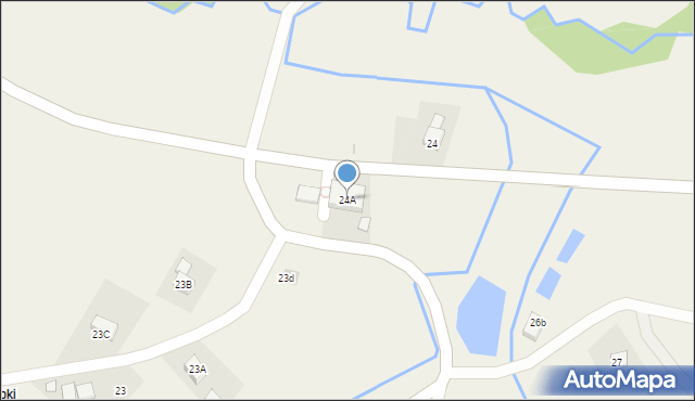 Golcowa, Golcowa, 24A, mapa Golcowa