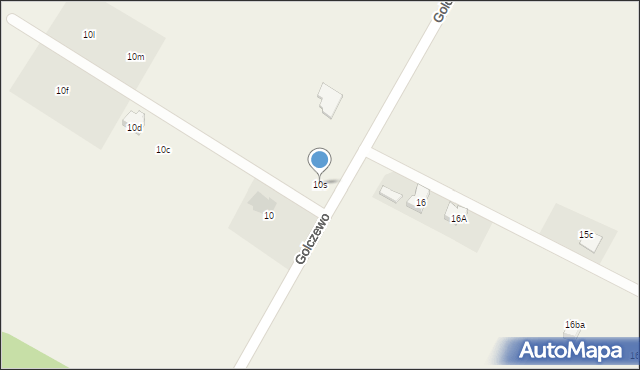 Golczewo, Golczewo, 10s, mapa Golczewo