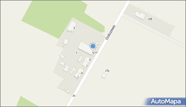 Golczewo, Golczewo, 5, mapa Golczewo