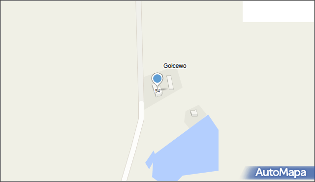 Gołczewo, Gołczewo, 54, mapa Gołczewo