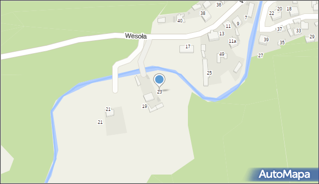 Golczowice, Golczowice, 23, mapa Golczowice