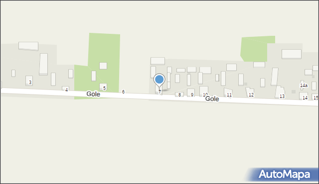 Gole, Gole, 7, mapa Gole