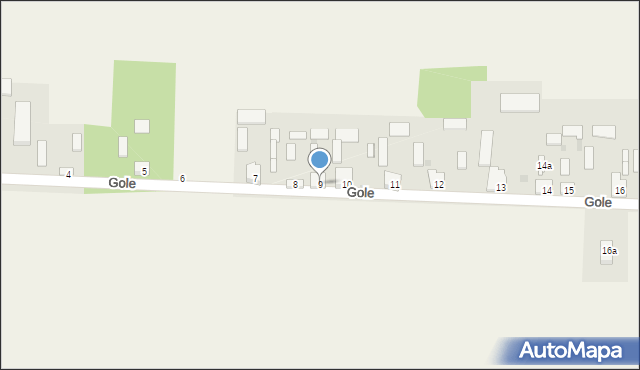 Gole, Gole, 9, mapa Gole