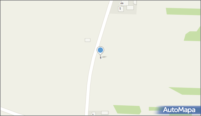 Gołe Łazy, Gołe Łazy, 6, mapa Gołe Łazy