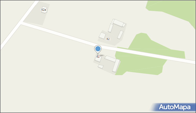 Gołe Łazy, Gołe Łazy, 61, mapa Gołe Łazy