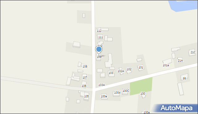 Gołębiew Nowy, Gołębiew Nowy, 109, mapa Gołębiew Nowy