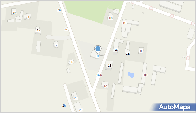 Gołębiew Nowy, Gołębiew Nowy, 1l, mapa Gołębiew Nowy