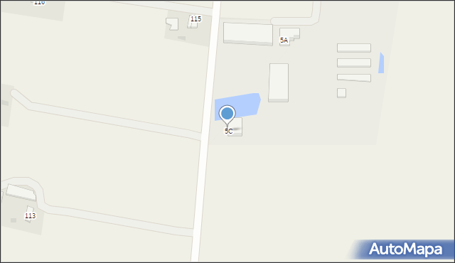 Gołębiew Nowy, Gołębiew Nowy, 5C, mapa Gołębiew Nowy