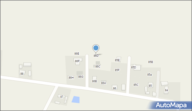Gołębiew Nowy, Gołębiew Nowy, 86D, mapa Gołębiew Nowy