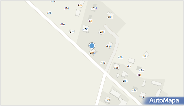 Gołębiewek Nowy, Gołębiewek Nowy, 48a, mapa Gołębiewek Nowy