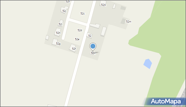 Gołębiewek Nowy, Gołębiewek Nowy, 52n, mapa Gołębiewek Nowy