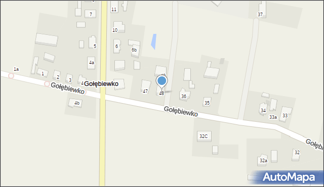 Gołębiewko, Gołębiewko, 9e, mapa Gołębiewko