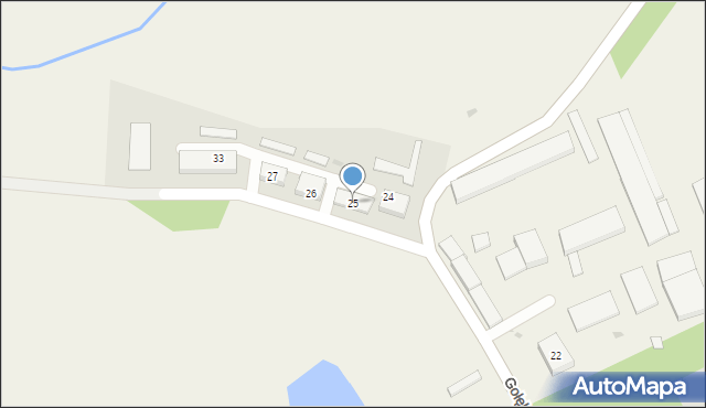 Gołębiewko, Gołębiewko, 25, mapa Gołębiewko