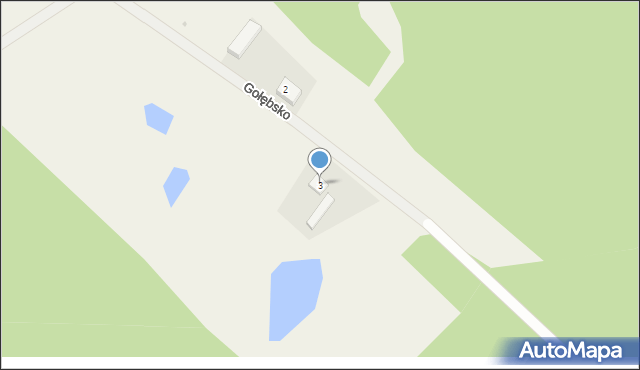 Gołębsko, Gołębsko, 3, mapa Gołębsko