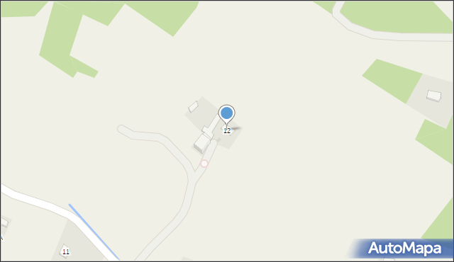 Gołęczyna, Gołęczyna, 12, mapa Gołęczyna