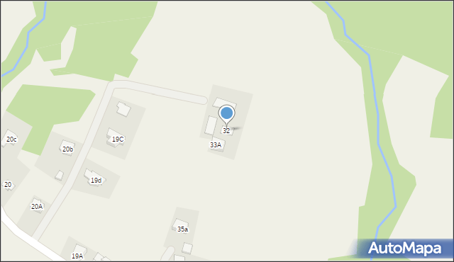 Gołęczyna, Gołęczyna, 32, mapa Gołęczyna