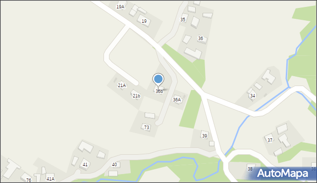 Gołęczyna, Gołęczyna, 36b, mapa Gołęczyna