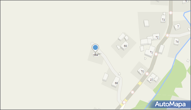 Golejów, Golejów, 68a, mapa Golejów