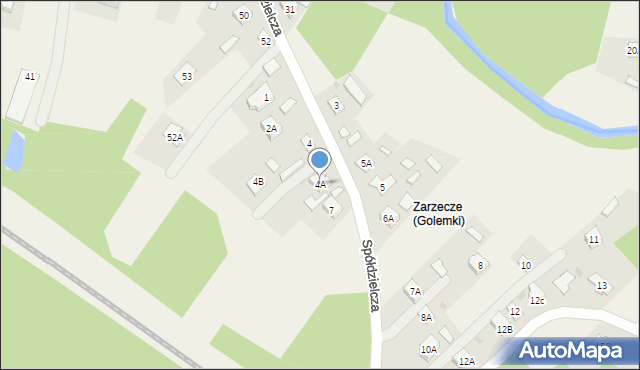 Golemki, Golemki, 4A, mapa Golemki