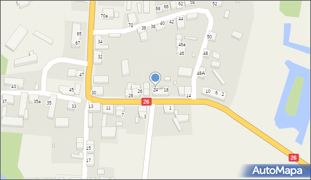 Golenice, Golenice, 24, mapa Golenice